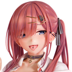 Original Character Statue 1/5 Red-Haired Gyaru-Chan Bare Face Ver. Illustration by Nanamakura 29 cm 4589607799730