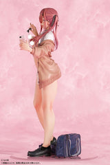 Original Character Statue 1/5 Red-Haired Gyaru-Chan Bare Face Ver. Illustration by Nanamakura 29 cm 4589607799730
