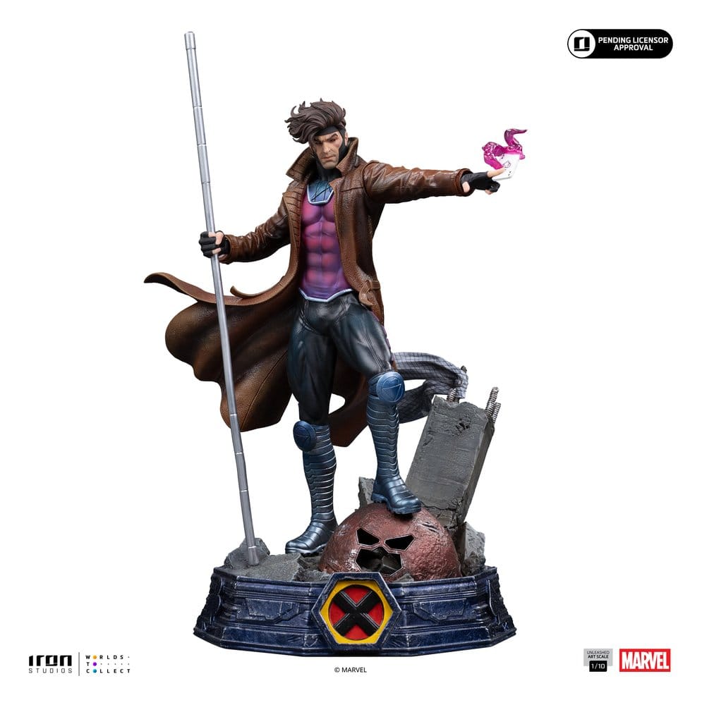 Marvel Gambit Unleashed Art Scale Statue 1/10 Gambit 28 cm 0035399015007