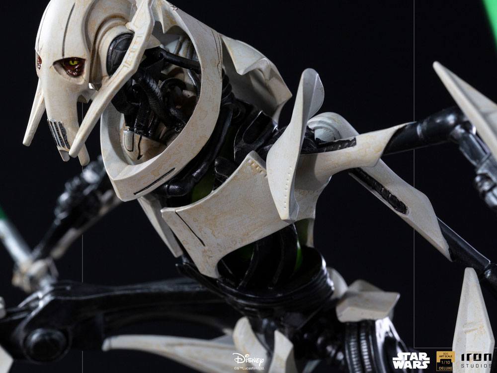 Star Wars Deluxe BDS Art Scale Statue 1/10 General Grievous 33 cm 0609963127832