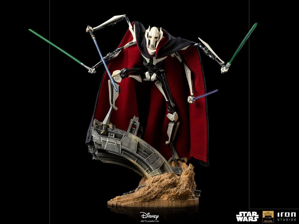 Star Wars Deluxe BDS Art Scale Statue 1/10 General Grievous 33 cm 0609963127832