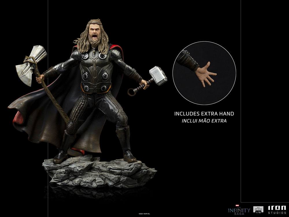 The Infinity Saga BDS Art Scale Statue 1/10 Thor Ultimate 23 cm 0609963127948
