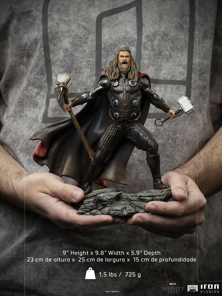 The Infinity Saga BDS Art Scale Statue 1/10 Thor Ultimate 23 cm 0609963127948