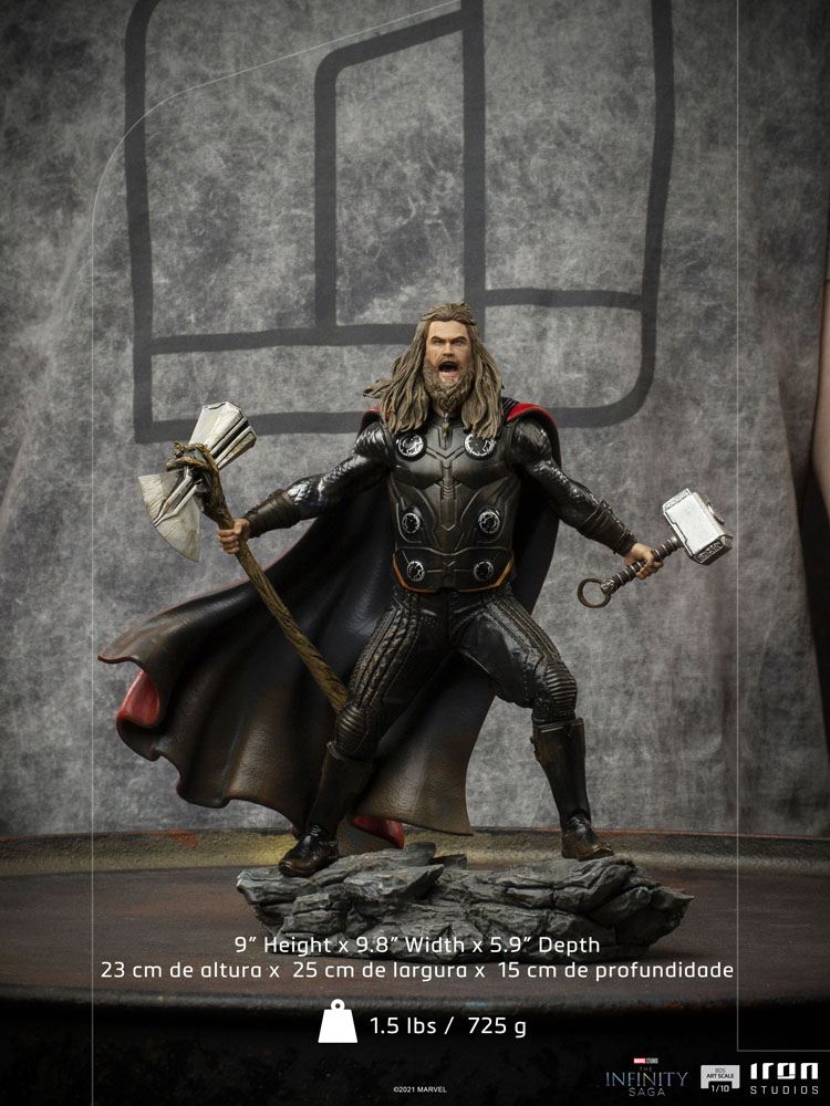 The Infinity Saga BDS Art Scale Statue 1/10 Thor Ultimate 23 cm 0609963127948