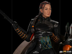 Star Wars The Mandalorian Deluxe Art Scale Statue 1/10 Boba Fett & Fennec on Throne 23 cm 0609963128105