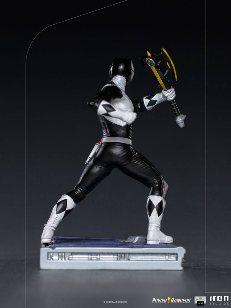 Power Rangers BDS Art Scale Statue 1/10 Black Ranger 17 cm 0609963128150
