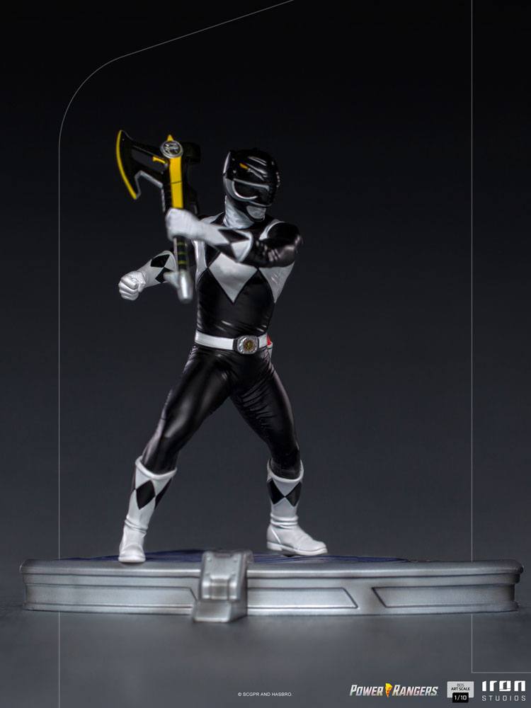 Power Rangers BDS Art Scale Statue 1/10 Black Ranger 17 cm 0609963128150