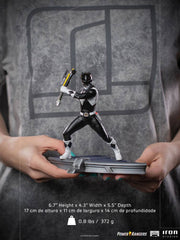 Power Rangers BDS Art Scale Statue 1/10 Black Ranger 17 cm 0609963128150