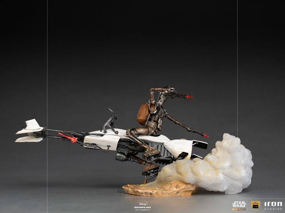 Star Wars The Mandalorian Deluxe Art Scale Statue 1/10 IG-11 & The Child 20 cm 0609963128235
