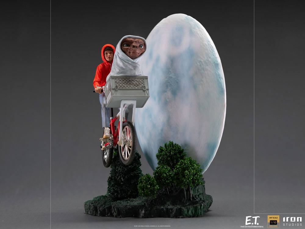 E.T. the Extra-Terrestrial Deluxe Art Scale Statue 1/10 E.T. & Elliot 27 cm 0609963128273
