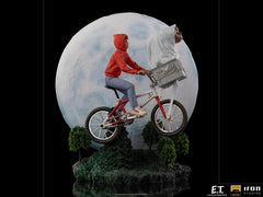 E.T. the Extra-Terrestrial Deluxe Art Scale Statue 1/10 E.T. & Elliot 27 cm 0609963128273
