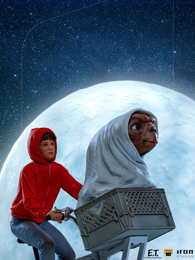 E.T. the Extra-Terrestrial Deluxe Art Scale Statue 1/10 E.T. & Elliot 27 cm 0609963128273