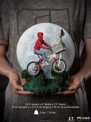 E.T. the Extra-Terrestrial Deluxe Art Scale Statue 1/10 E.T. & Elliot 27 cm 0609963128273