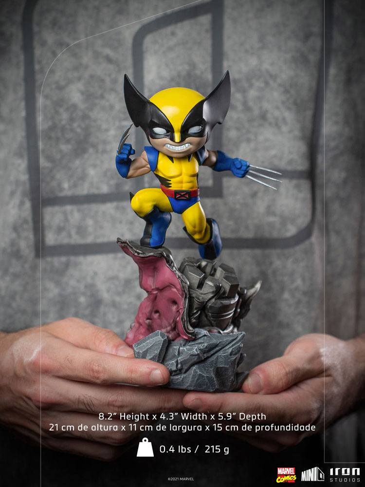 Marvel Comics Mini Co. Deluxe PVC Figure Wolverine (X-Men) 21 cm 0609963128396