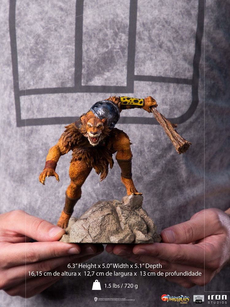 ThunderCats BDS Art Scale Statue 1/10 Jackalman 16 cm 0609963129164