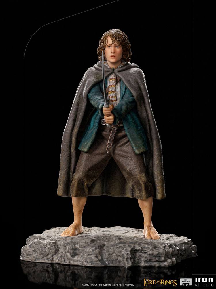 Lord Of The Rings BDS Art Scale Statue 1/10 Pippin 12 cm 0609963129386