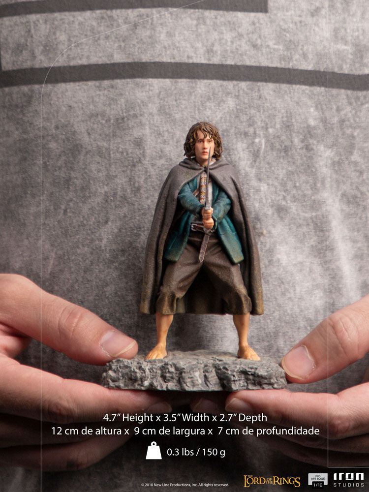 Lord Of The Rings BDS Art Scale Statue 1/10 Pippin 12 cm 0609963129386