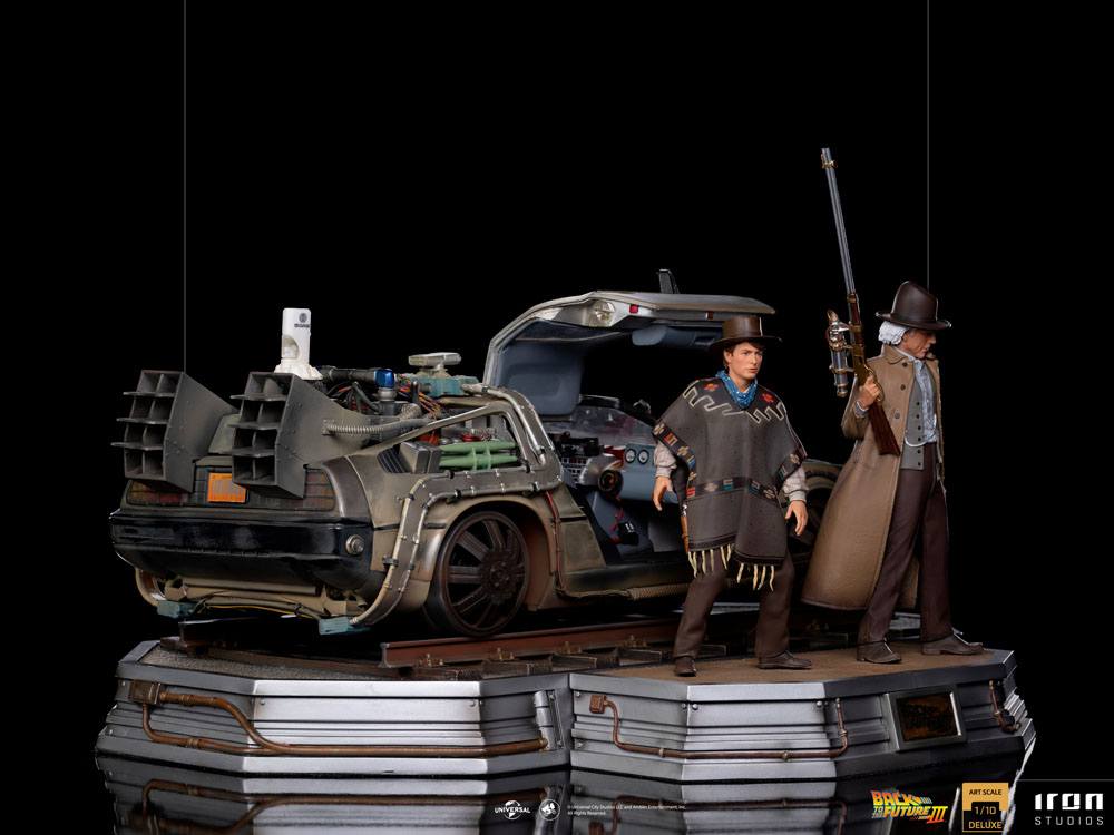 Back to the Future III Art Scale Statues 1/10 0609963129478