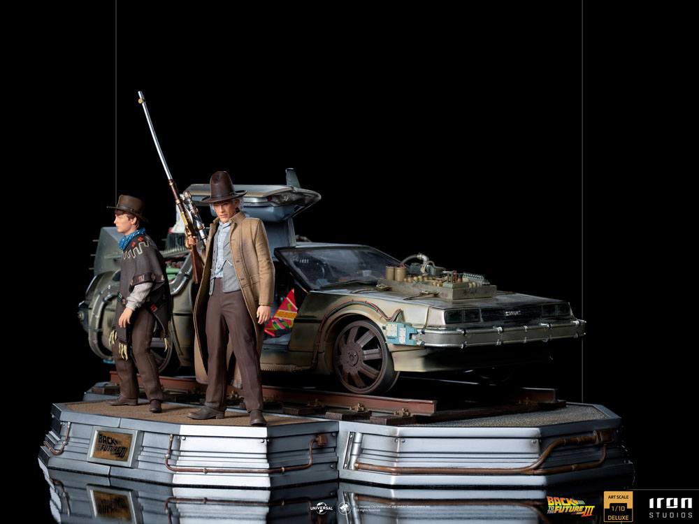 Back to the Future III Art Scale Statues 1/10 0609963129478