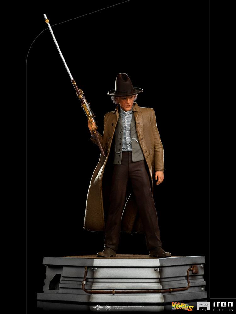 Back to the Future III Art Scale Statue 1/10 Doc Brown 32 cm 0609963129492