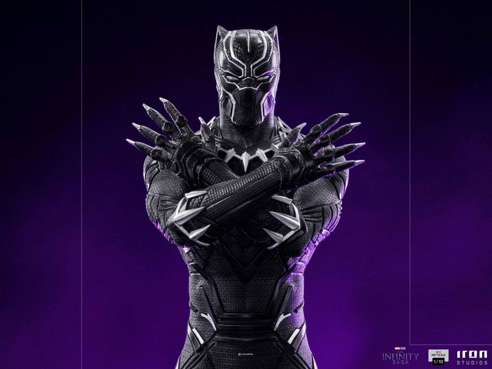 The Infinity Saga Art Scale Statue 1/10 Black Panther Deluxe 25 cm 0609963129522