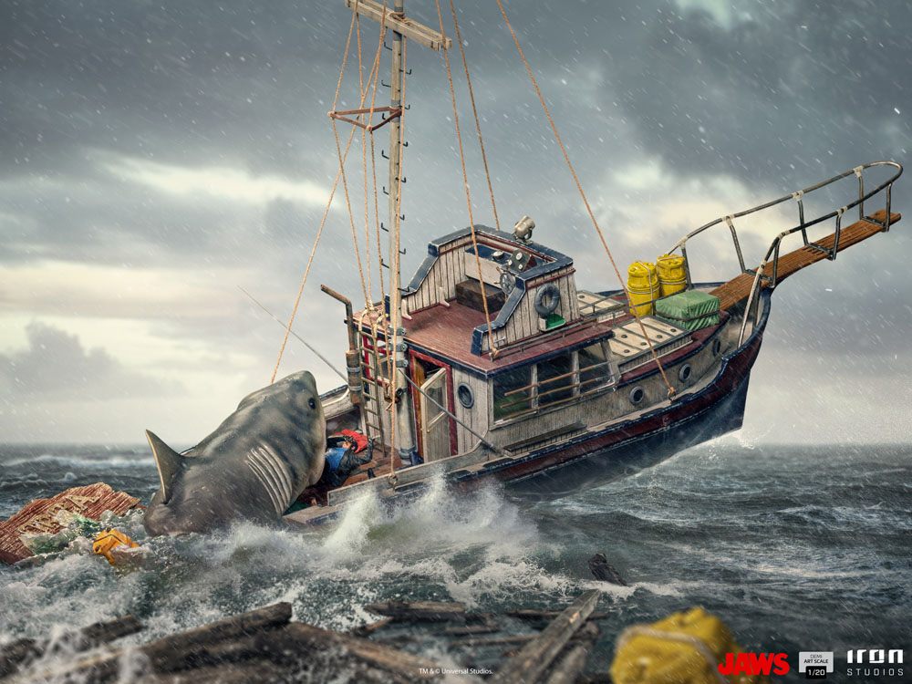 Jaws Demi Art Scale Statue 1/20 Jaws Attack 104 cm 0609963129560