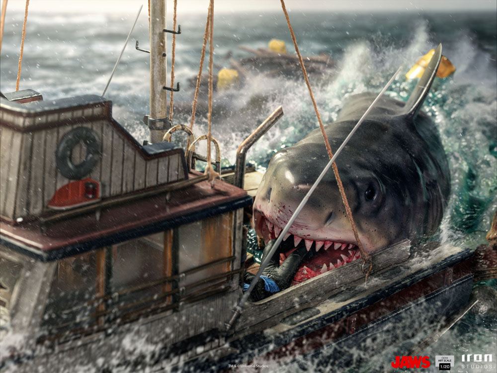 Jaws Demi Art Scale Statue 1/20 Jaws Attack 104 cm 0609963129560