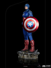 The Infinity Saga BDS Art Scale Statue 1/10 Captain America Battle of NY 23 cm 0609963129638