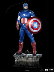 The Infinity Saga BDS Art Scale Statue 1/10 Captain America Battle of NY 23 cm 0609963129638