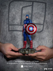 The Infinity Saga BDS Art Scale Statue 1/10 Captain America Battle of NY 23 cm 0609963129638