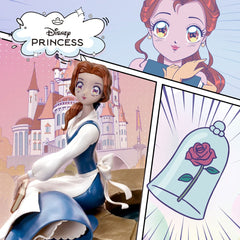 Disney Anime Princess Scale Statue Belle 15 cm 0042882333647