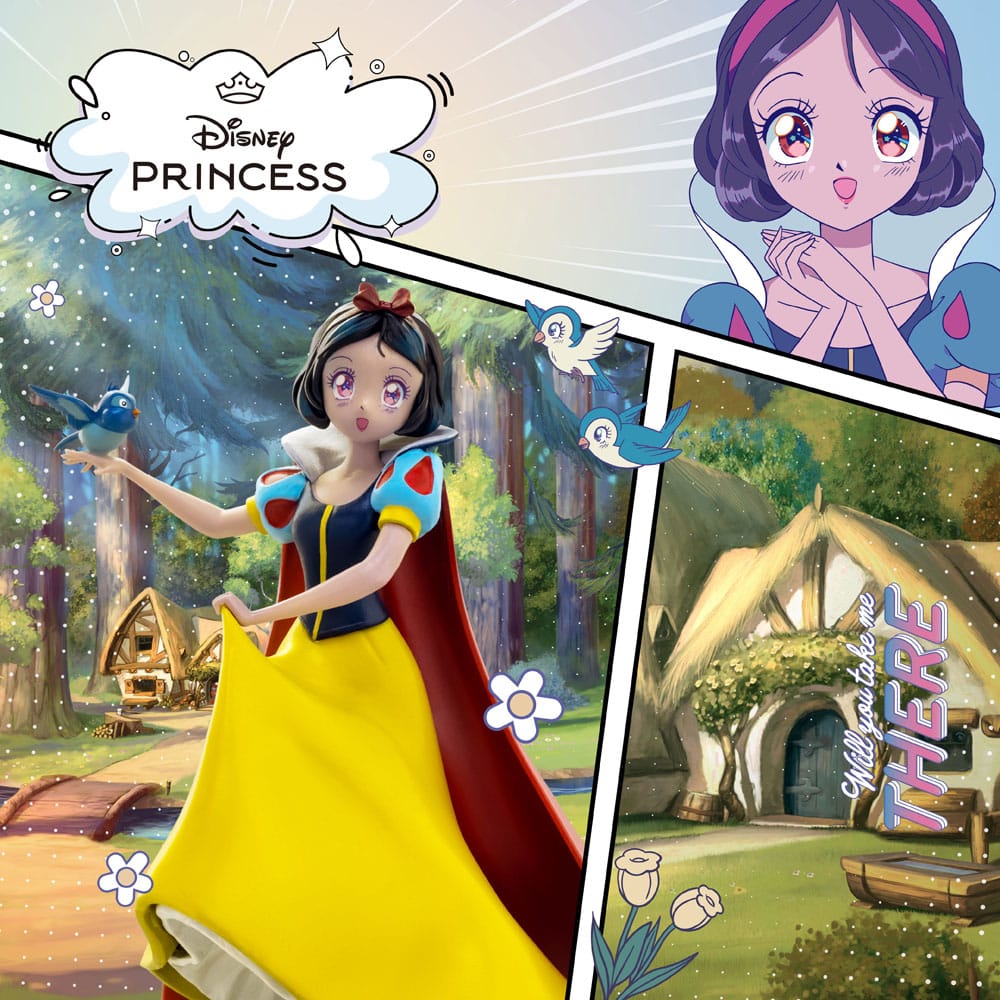Disney Anime Princess Scale Statue Snow White 17 cm 42882333661
