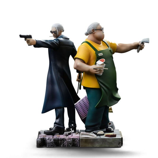 Sakamoto Days Deluxe Art Scale Statue 1/10 Taro Sakamoto 20 cm           0042882333685