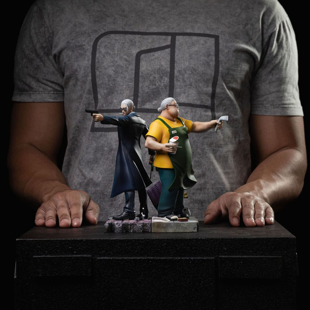 Sakamoto Days Deluxe Art Scale Statue 1/10 Taro Sakamoto 20 cm           0042882333685