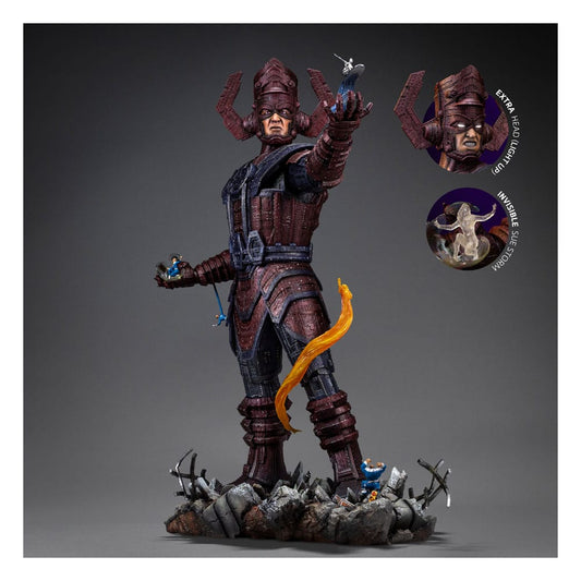 Fantastic Four Demi Art Scale Statue 1/20 Galactus Battle Diorama Deluxe 80 cm  0042882333708