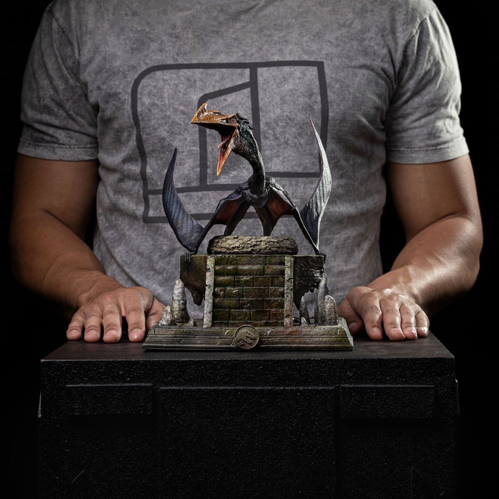 Jurassic World Rebirth Icons Statue Quetzalcoatlus 26 cm 0042882333906