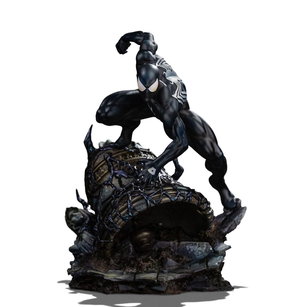 Marvel BDS Art Scale Statue 1/10 Spider-Man Black Costume 20 cm 0042882334088