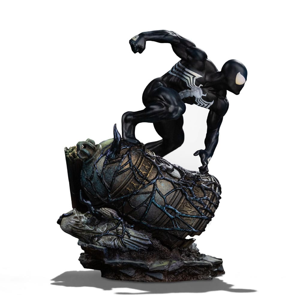 Marvel BDS Art Scale Statue 1/10 Spider-Man Black Costume 20 cm 0042882334088