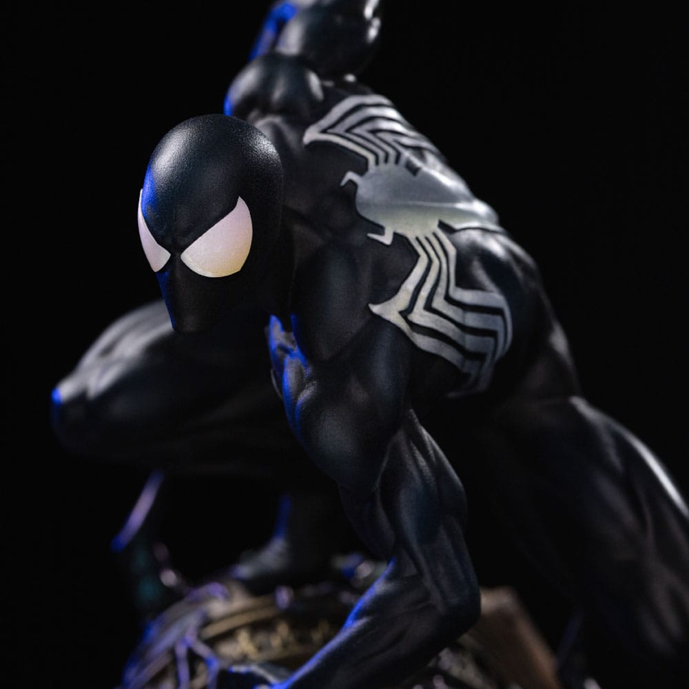 Marvel BDS Art Scale Statue 1/10 Spider-Man Black Costume 20 cm 0042882334088