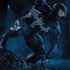 Marvel BDS Art Scale Statue 1/10 Spider-Man Black Costume 20 cm 0042882334088