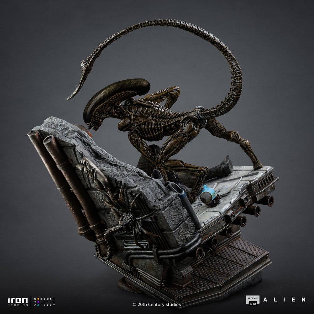 Alien 3 Art Scale Statue 1/10 Ellen Ripley and Dog Alien 23 cm 0042882334101