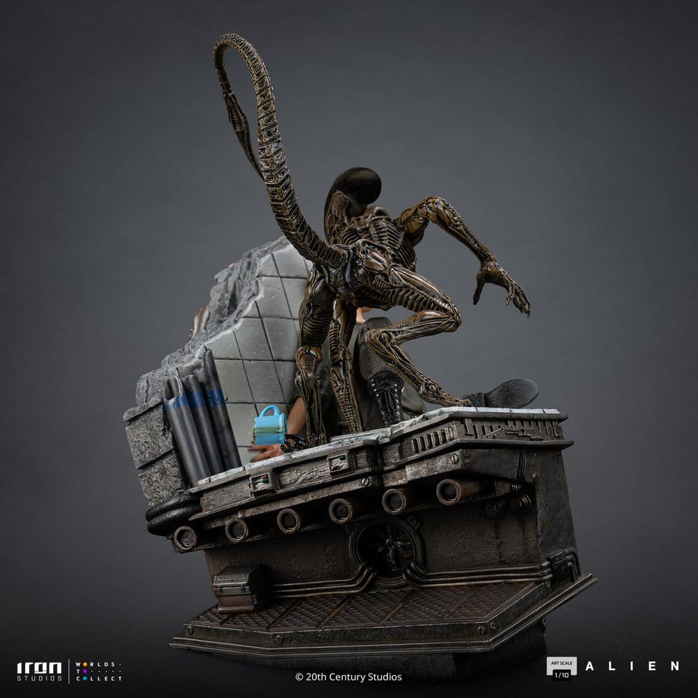Alien 3 Art Scale Statue 1/10 Ellen Ripley and Dog Alien 23 cm 0042882334101