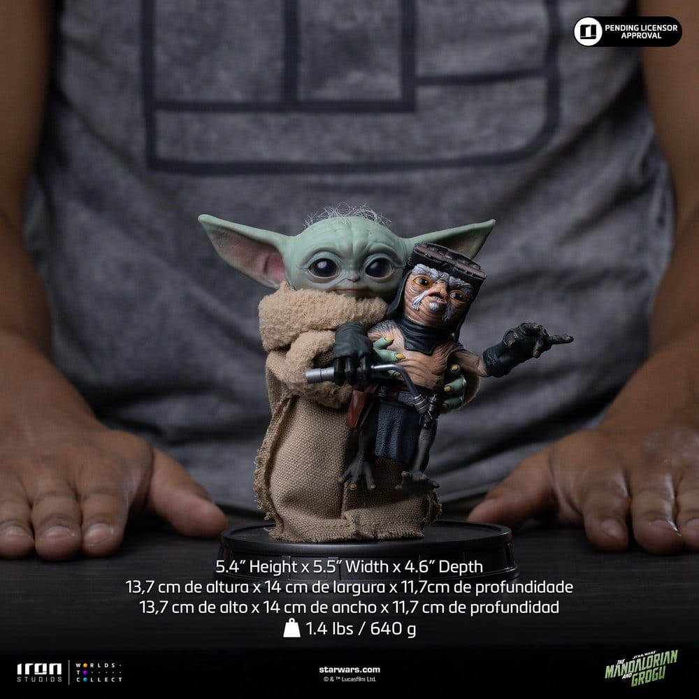 The Mandalorian & Grogu Grogu Collection Statue Grogu No SqueezyThe Mandalorian & Grogu Grogu Collection statuette Grogu No SqueezyThe Mandalorian & Grogu Grogu Collection Estatua Grogu No Squeezy 0042882334194