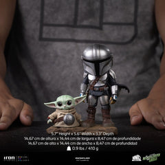 The Mandalorian & Grogu MiniCo Figure The Mandalorian and Grogu 0042882334262