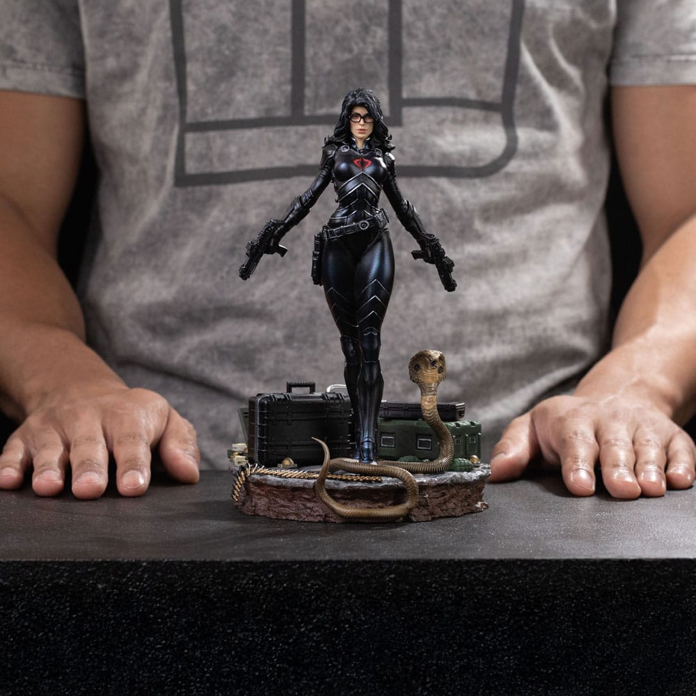 G.I. Joe Art Scale Statue 1/10 Baroness 22 cm  0042882334552