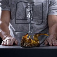 Fantastic Four Art Scale Statue 1/10 Silver Surfer 27 cm 0042882334569