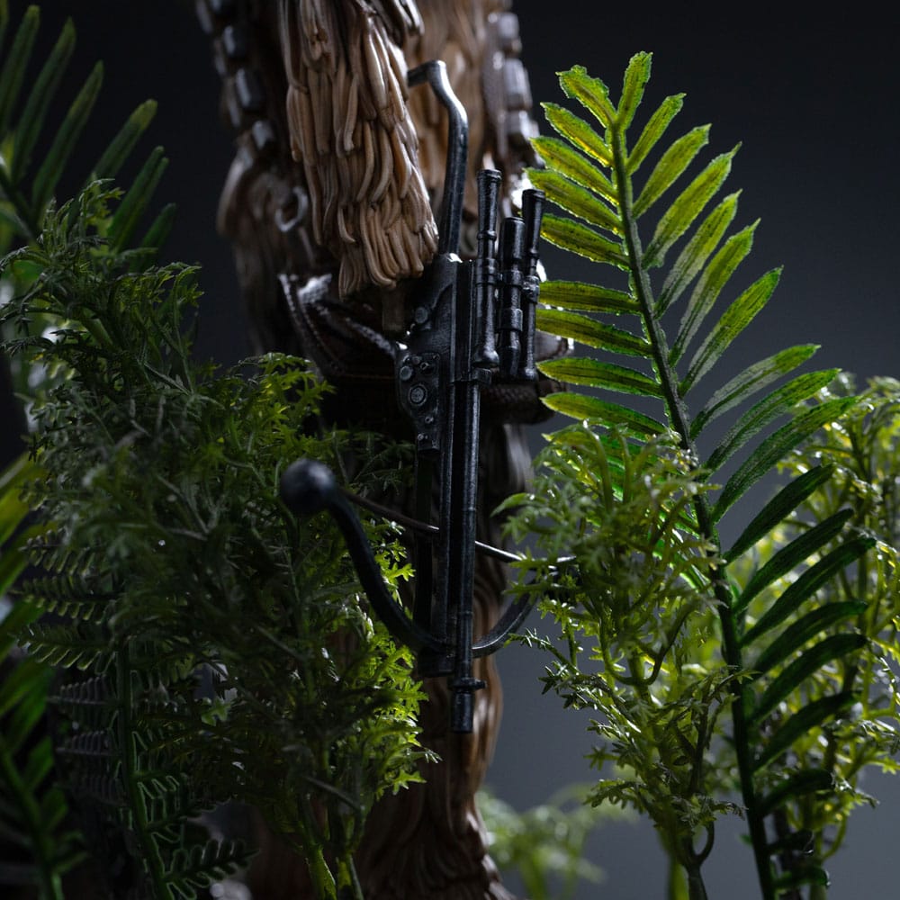 Star Wars Episode VI Art Scale Statue 1/10 Chewbacca and Tokkat 22 cm             0042882334576