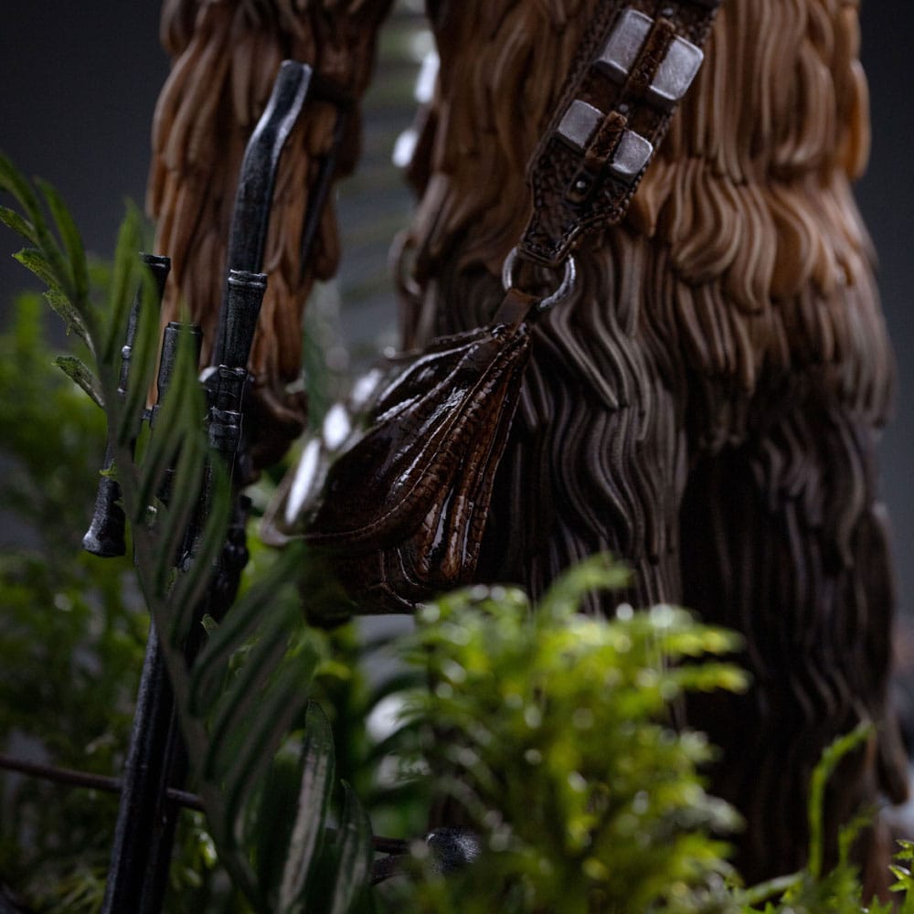 Star Wars Episode VI Art Scale Statue 1/10 Chewbacca and Tokkat 22 cm             0042882334576