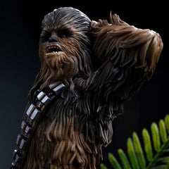Star Wars Episode VI Art Scale Statue 1/10 Chewbacca and Tokkat 22 cm             0042882334576