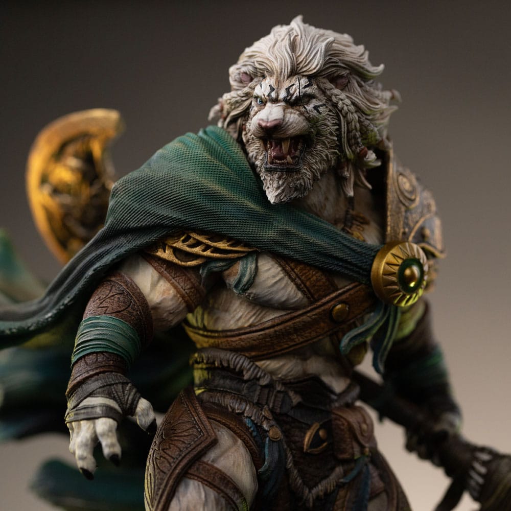 Magic The Gathering Art Scale Statue 1/10 Ajani Goldmane 26 cm 0042882334873